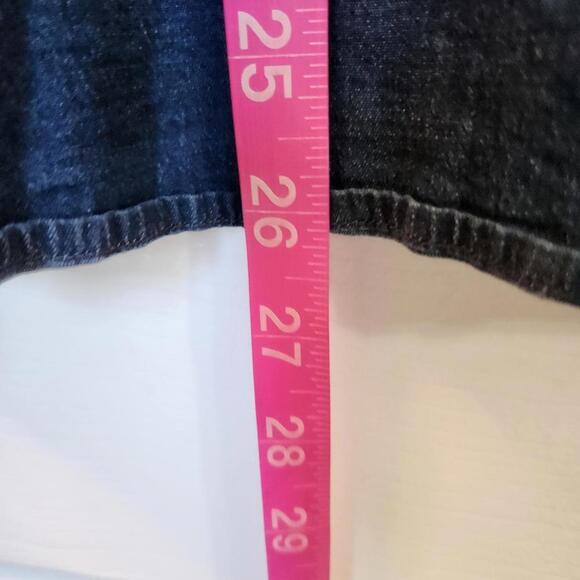 NYGARD Women's Denim Blouse with bell sleeves- Size Medium - Picture 7 of 8